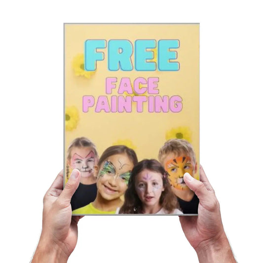 A4 Sign - Free Face Painting