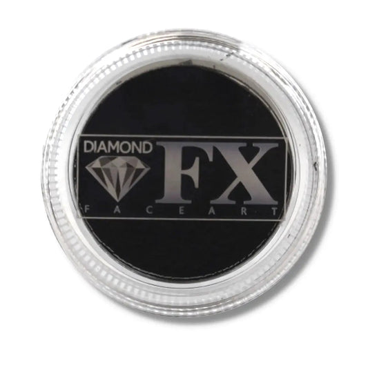 Diamond FX 30g Face Paint Cake - Essential Black